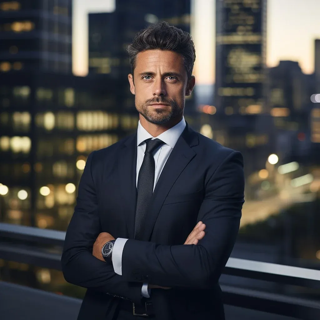 confident professional portrait stockcake